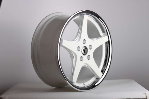Cadillac ATS-V XS5 Weiß H: 18x9,5 V 18x8,5 5x4,72